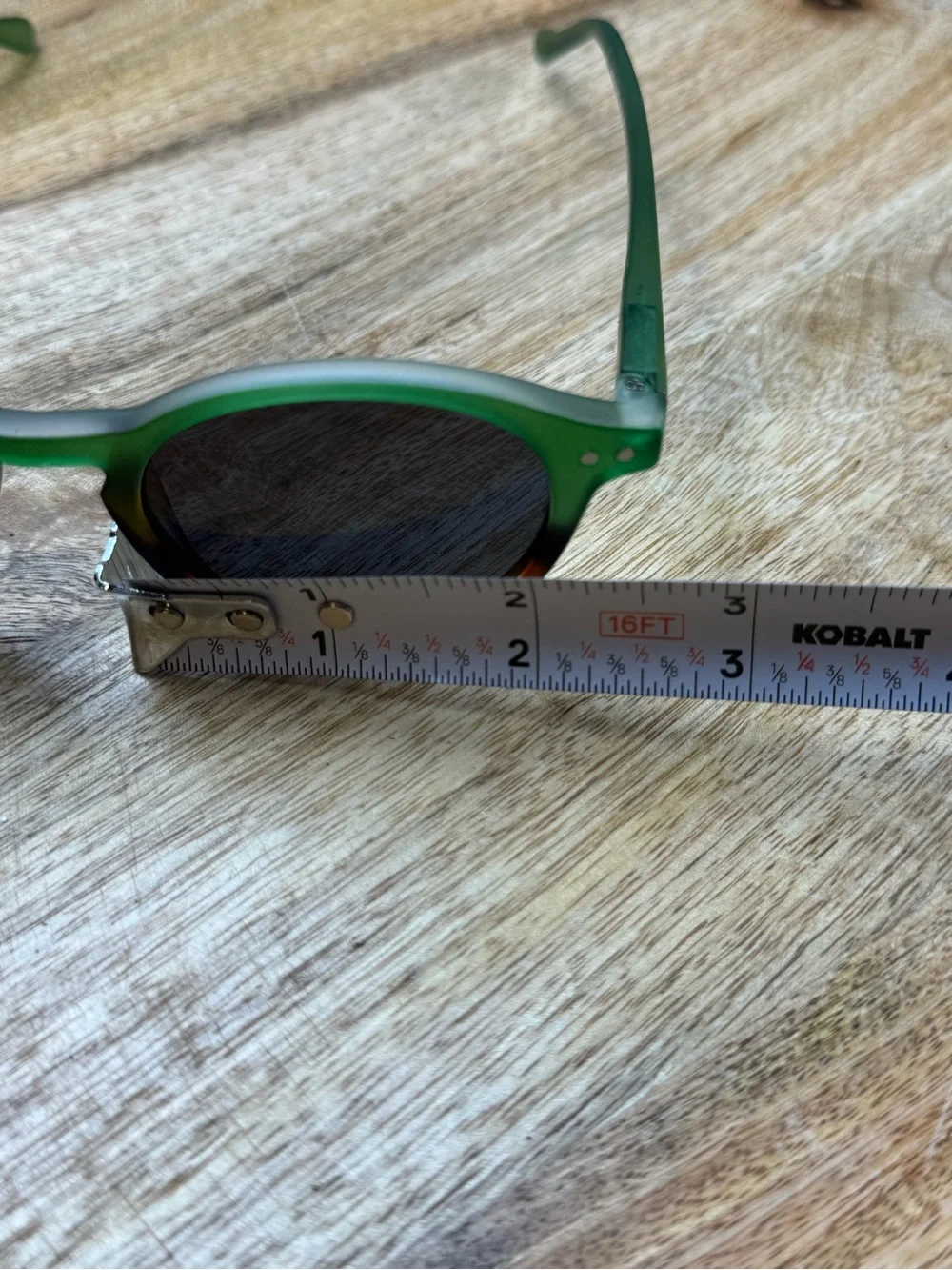 Green Tortoise Polarized Round Sunglasses Retro Panto 48-21-140